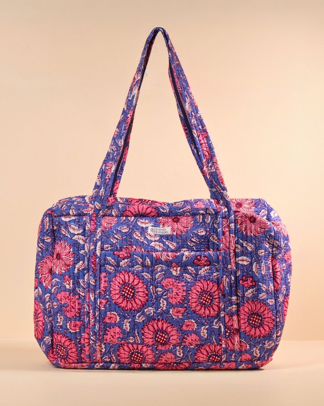 Lola Weekend Bag - Purple Sunflower