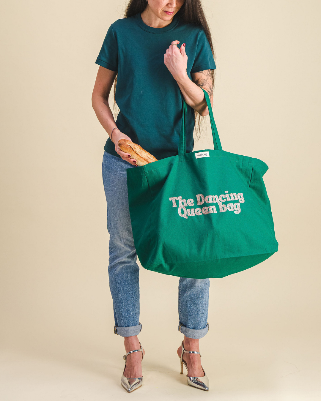 SAC CABAS Dancing queen VERT