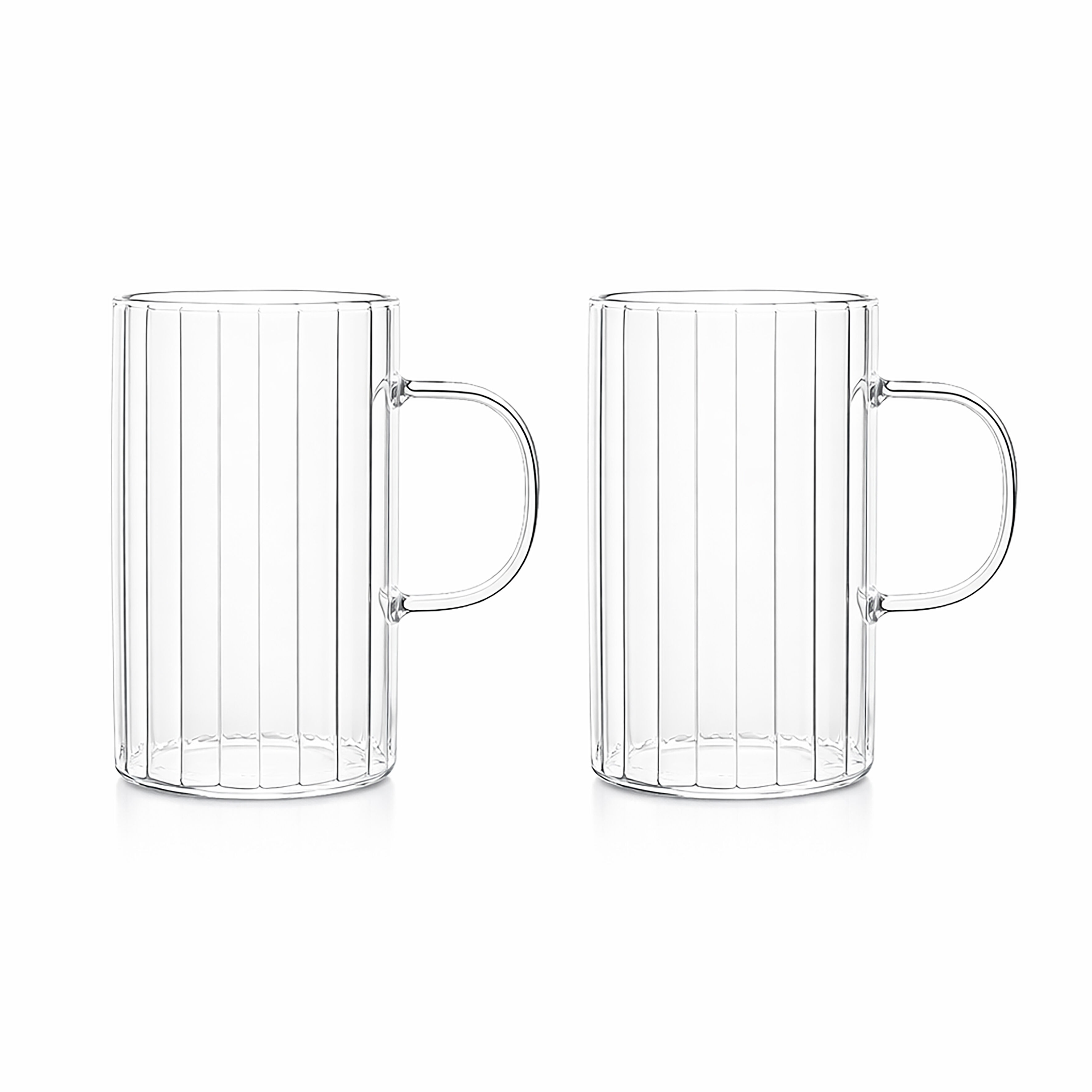 Set di 2 tazze in vetro borosilicato con manici da 35 cl LEIA