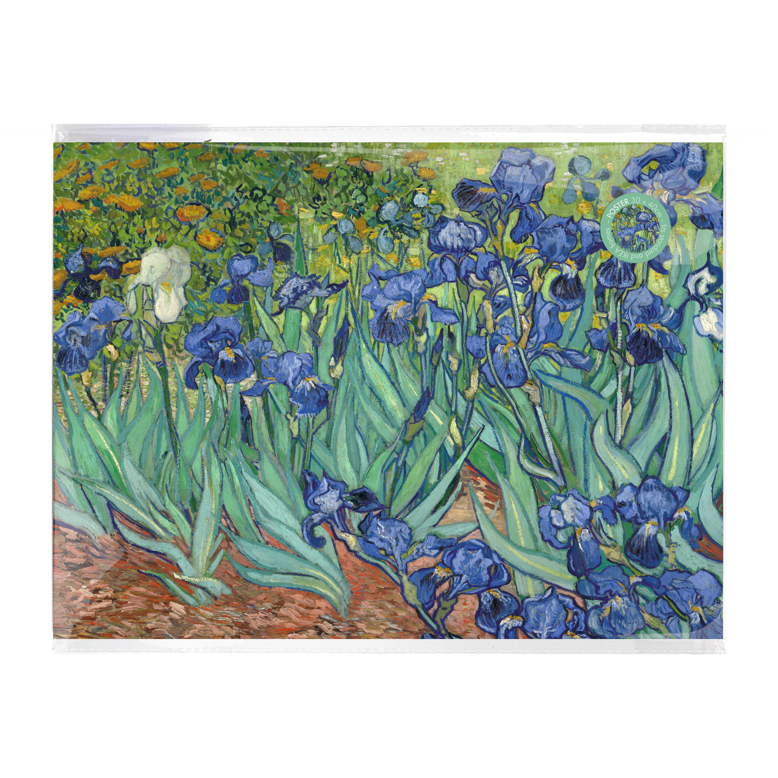 Mini-Poster A3 – Van Gogh Irises