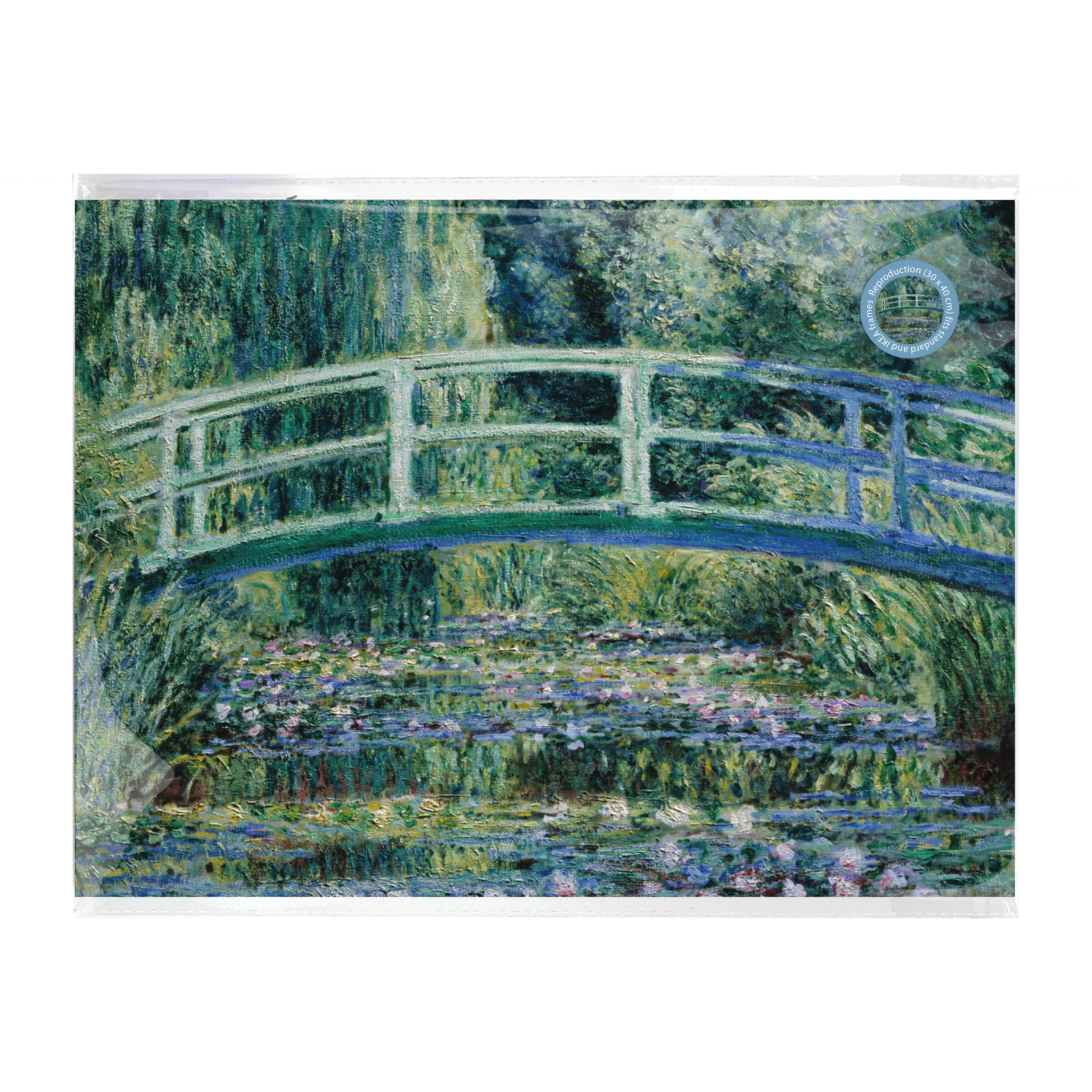 Mini-Poster A3 – Monet-Brücke