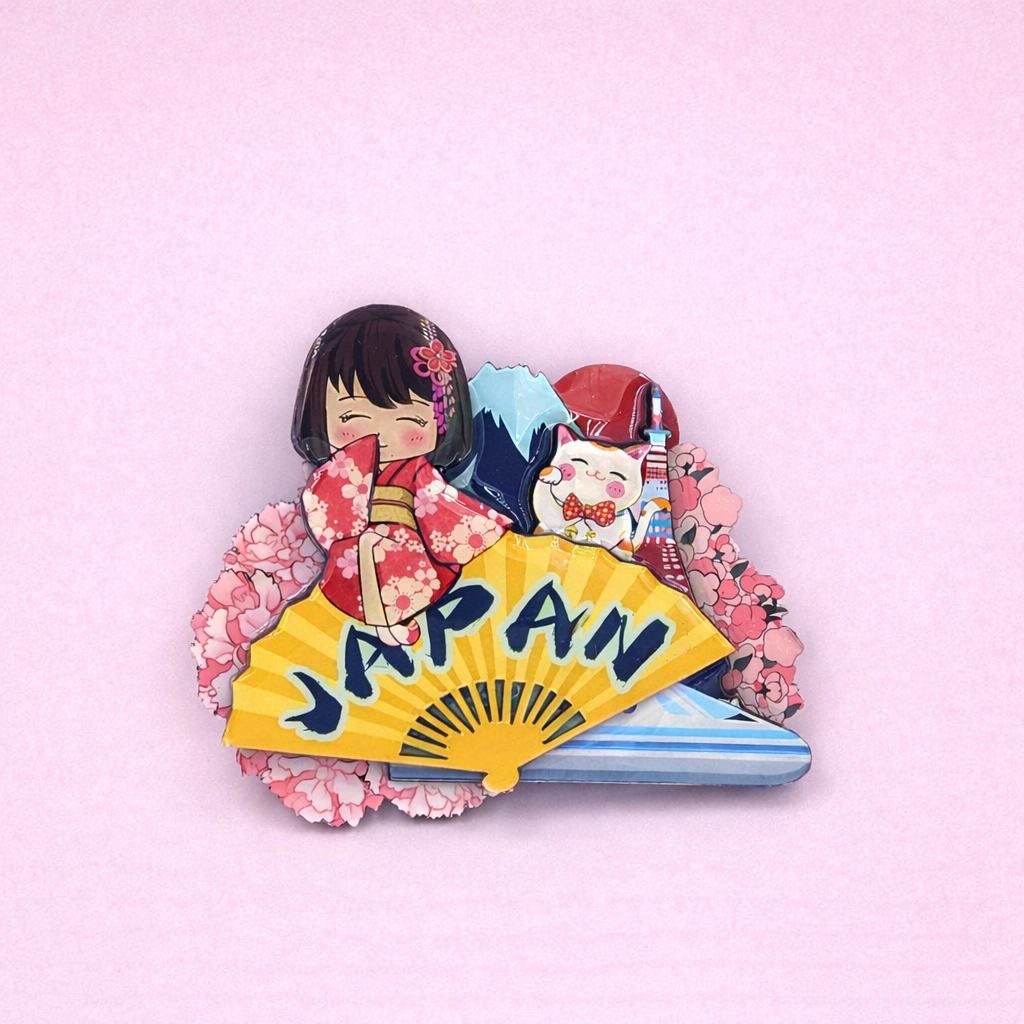Aimant Japon Kawaii