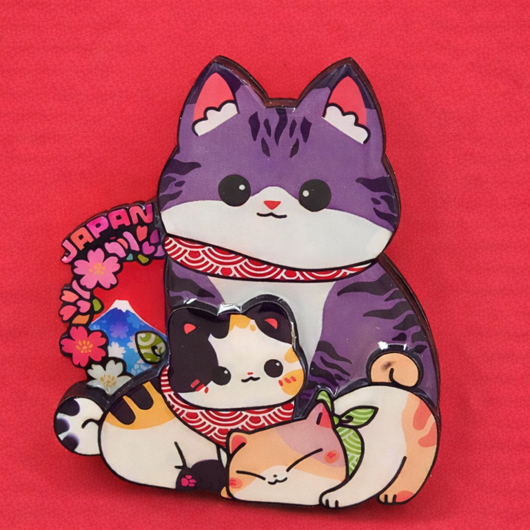 Magnet Chat et chatons Mignons Japon