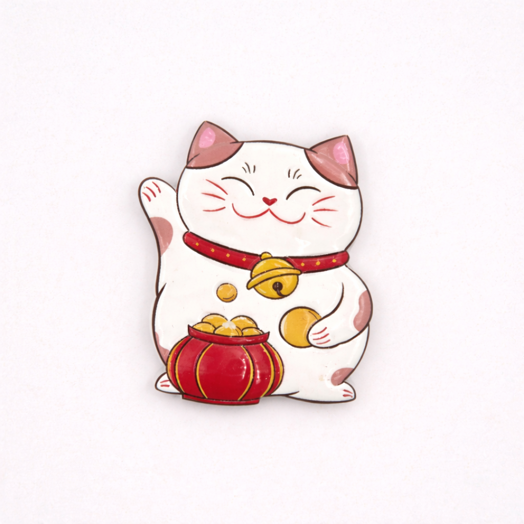 Aimant Chat Chanceux - Maneki Neko Japon