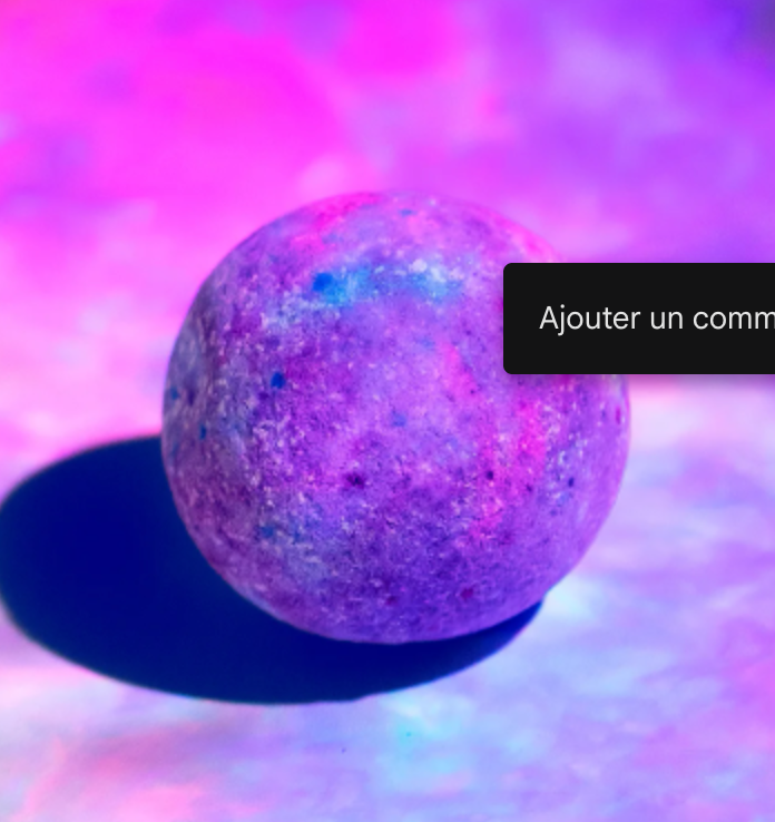 Bombe de bain Upside Down