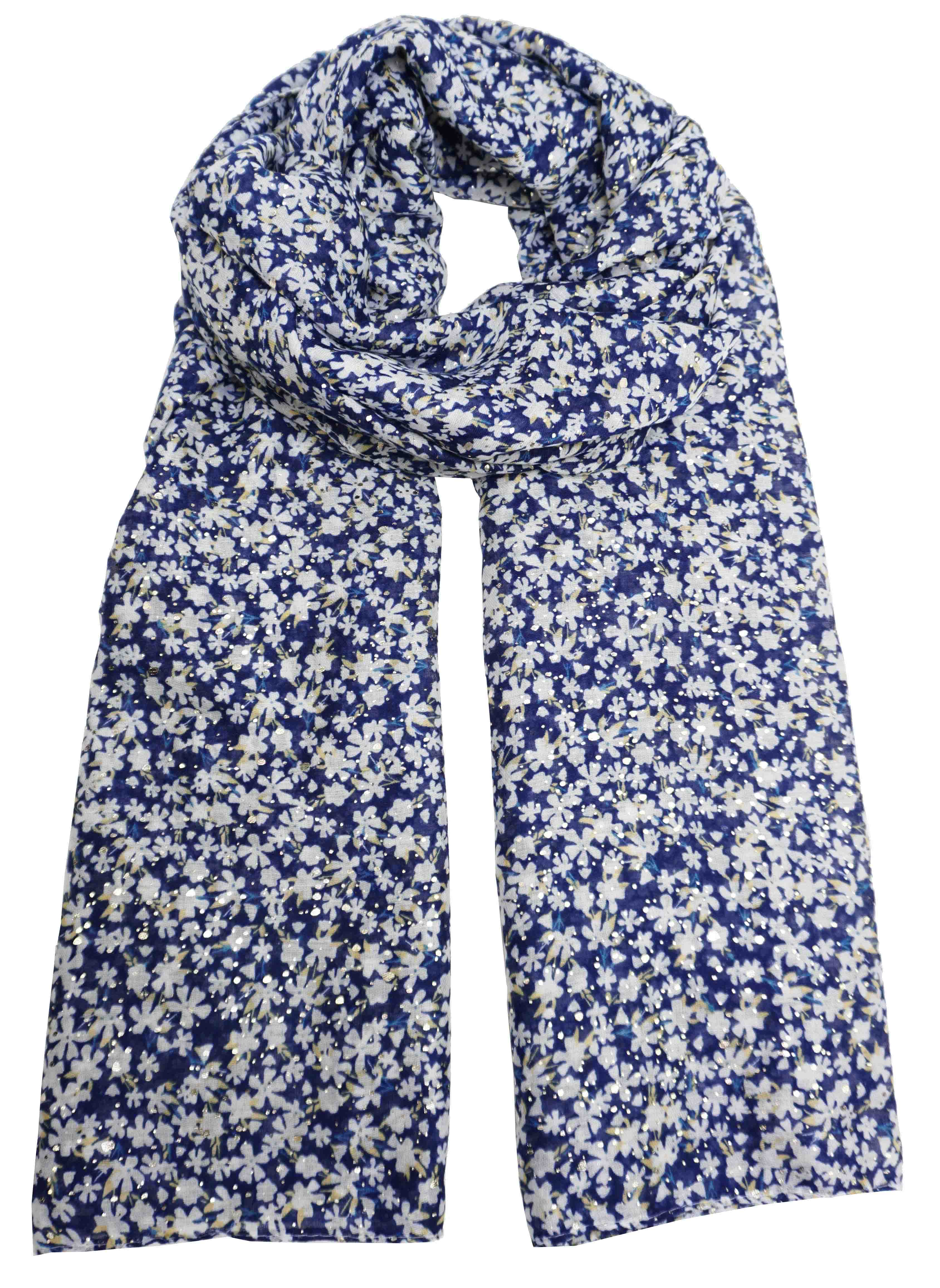 Small Floral Print Scarf YF6663
