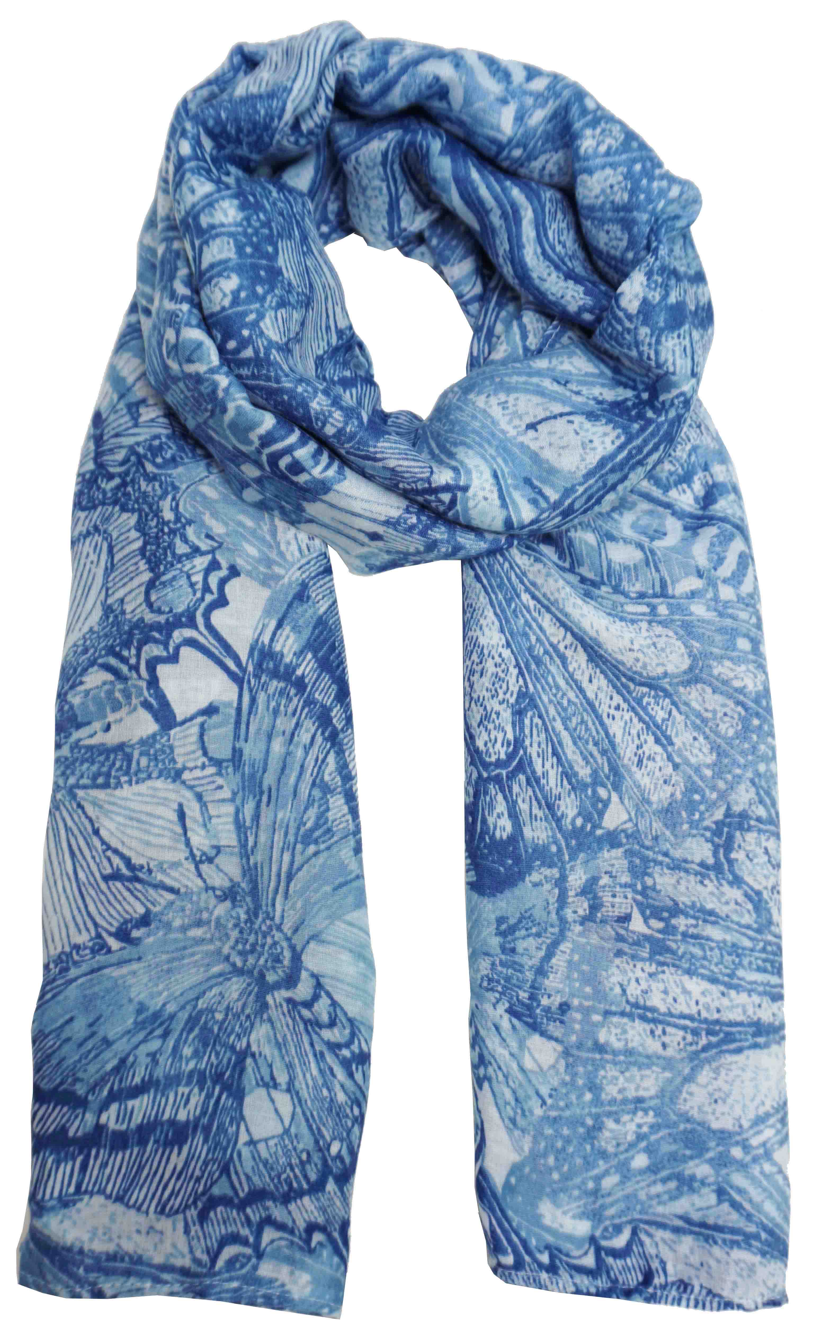 Butterfly Print Scarf YF6671