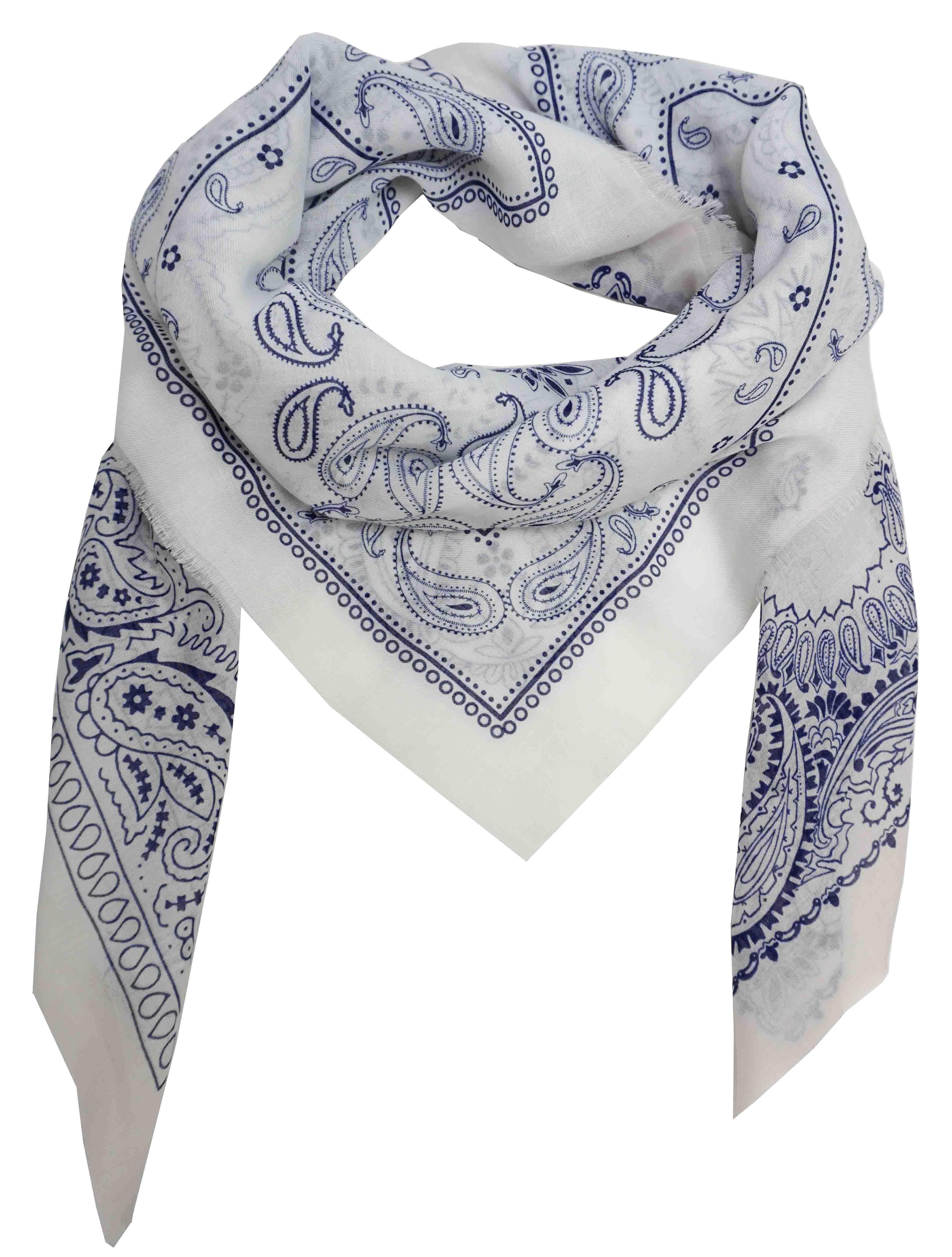 Patterned Square Scarf YF6674