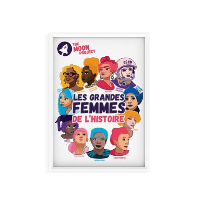 Poster - Die großen Frauen der Geschichte (französische Version)