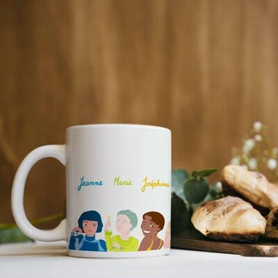 French women mug