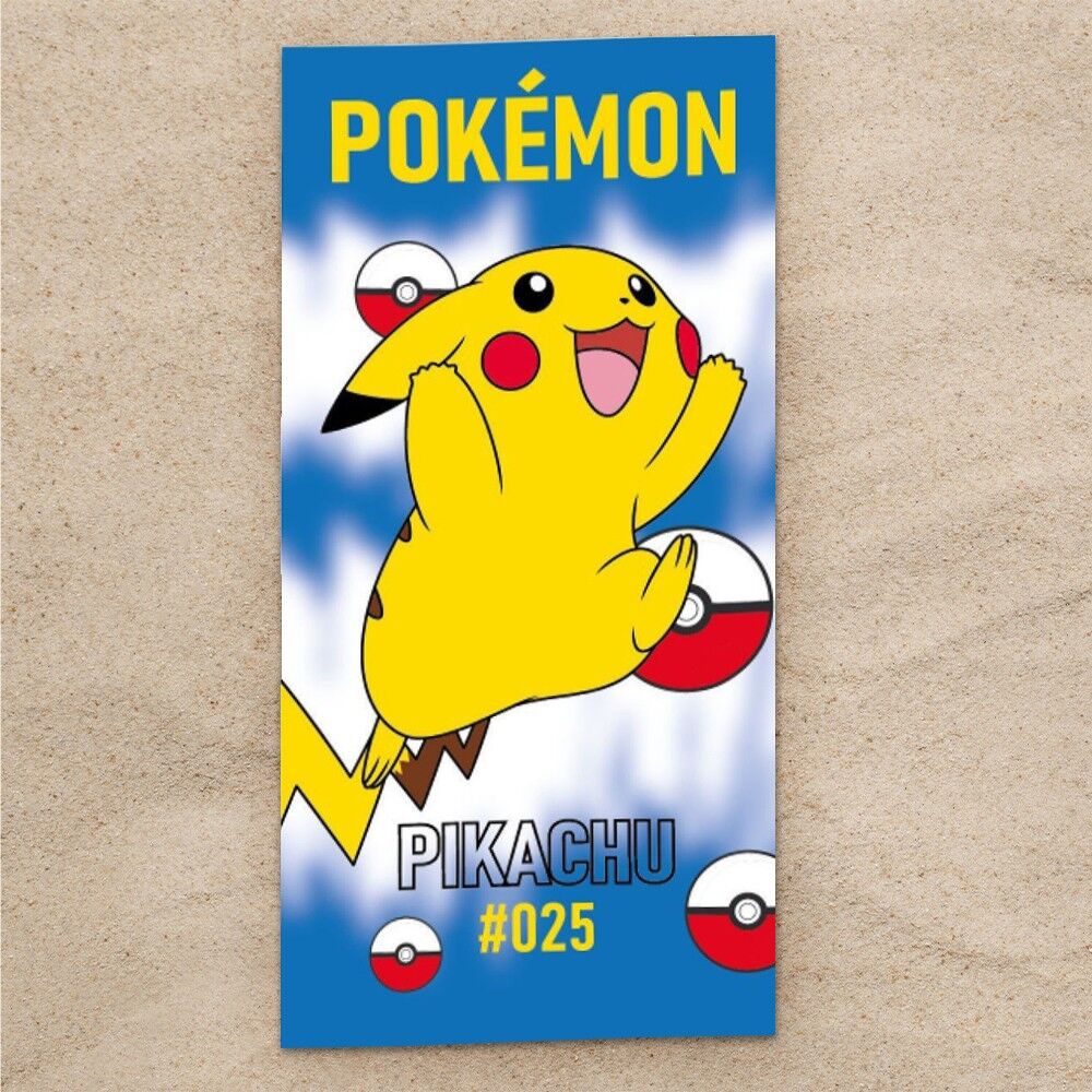 Pokémon Pikachu Beach Towel 025