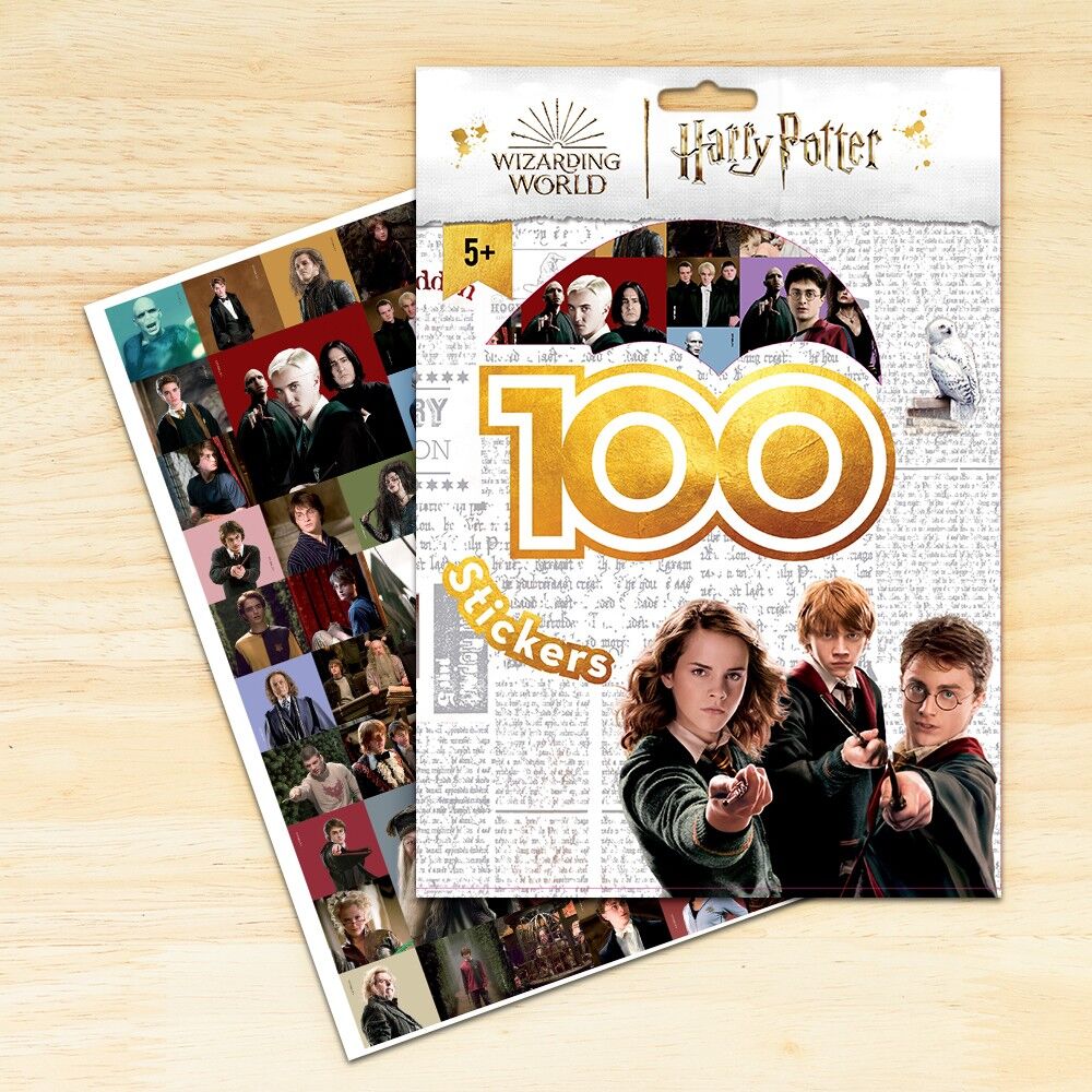 Set of 100 Harry Potter Holographic Stickers