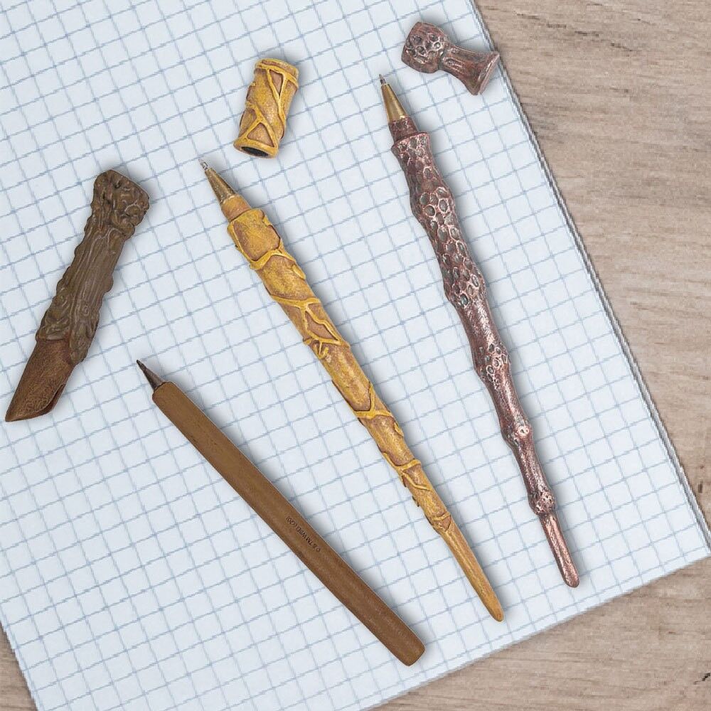 Set of 3 Harry Potter Magic Wand Pens