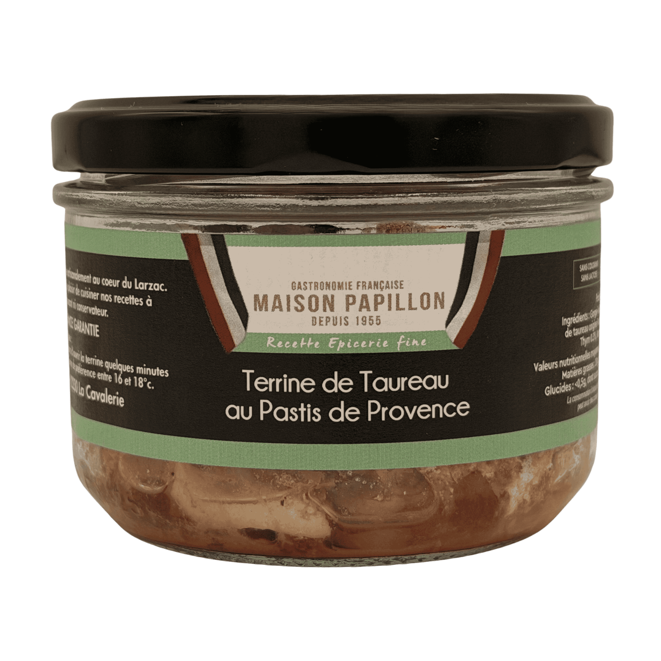 Stierterrine mit Pastis aus der Provence