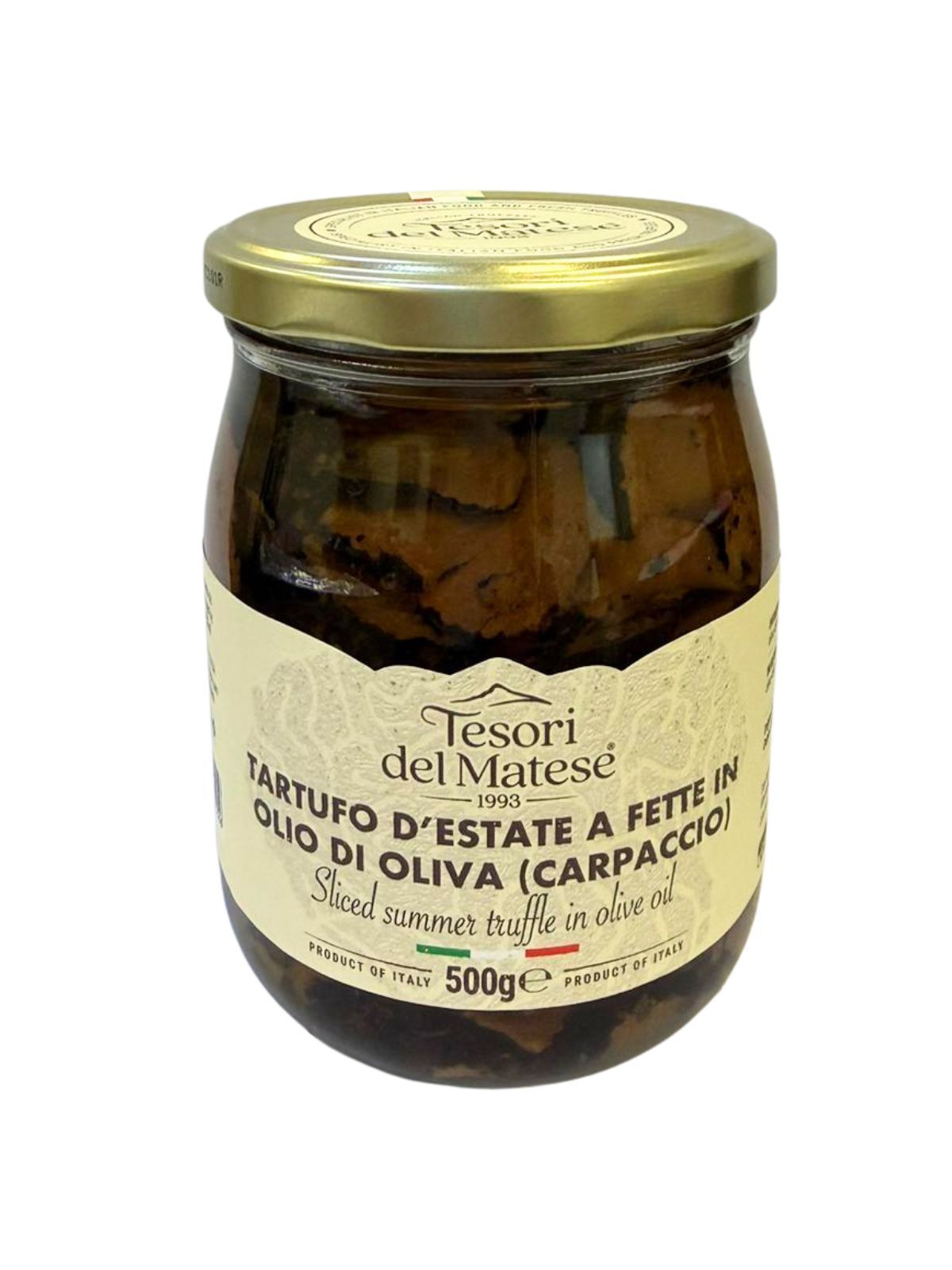 Sliced ​​Black Summer Truffle - Carpaccio - 500g