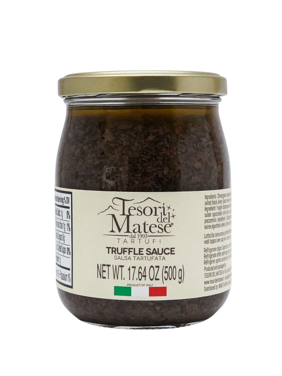 Black Truffle Sauce - Truffled - 500g