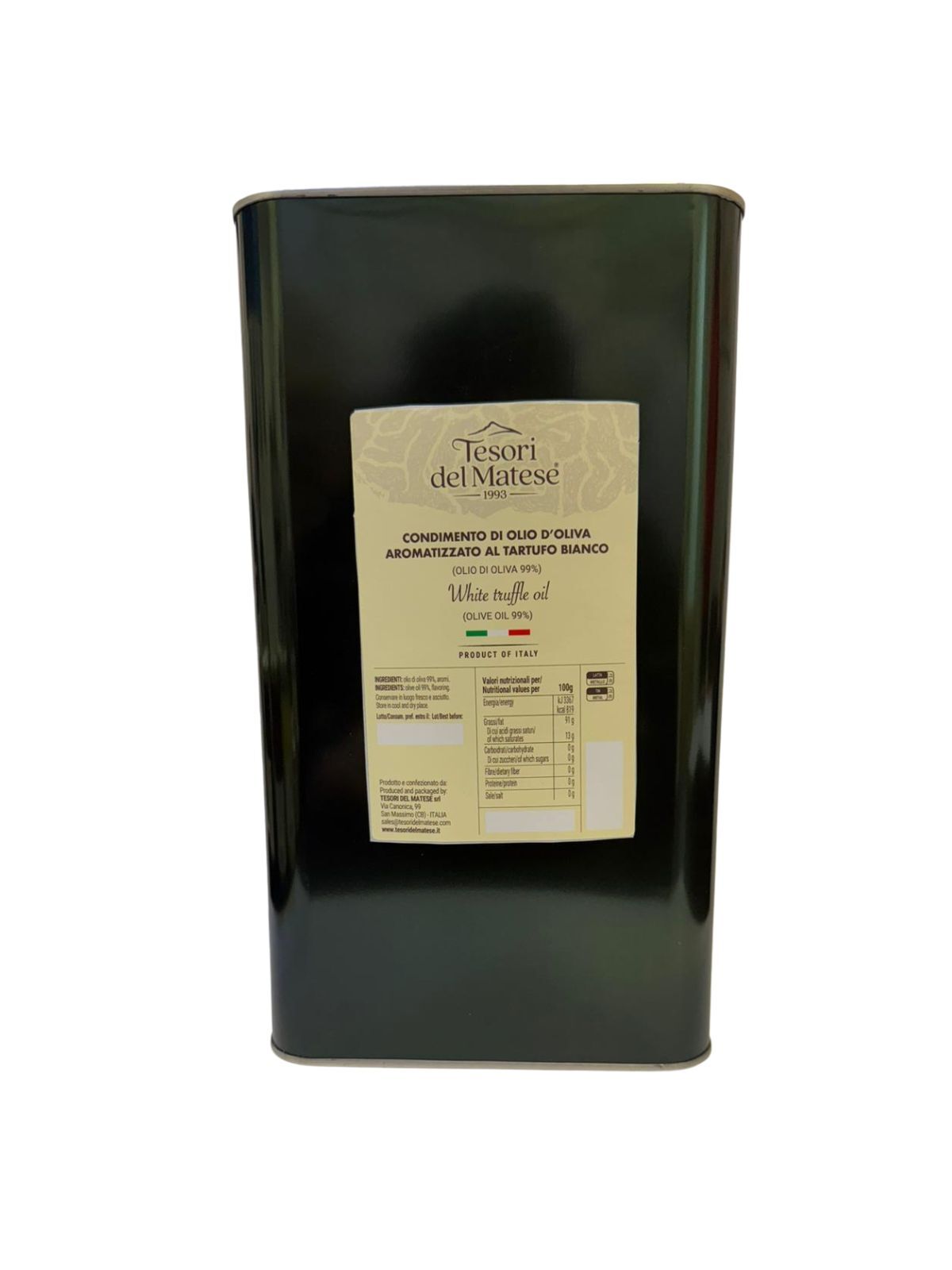 White Truffle Olive Oil - 3L
