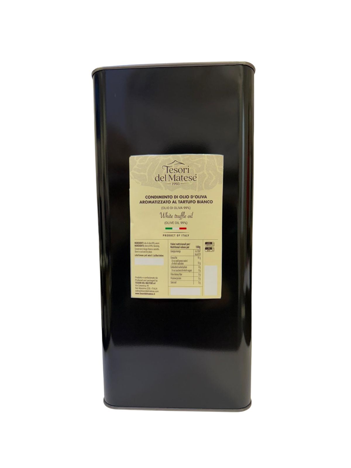 White Truffle Olive Oil - 5L