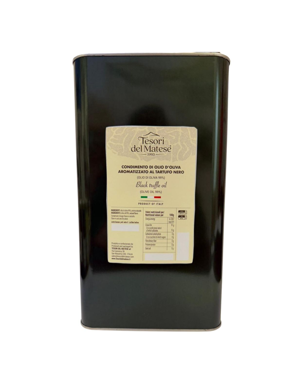 Black Truffle Olive Oil - 3L