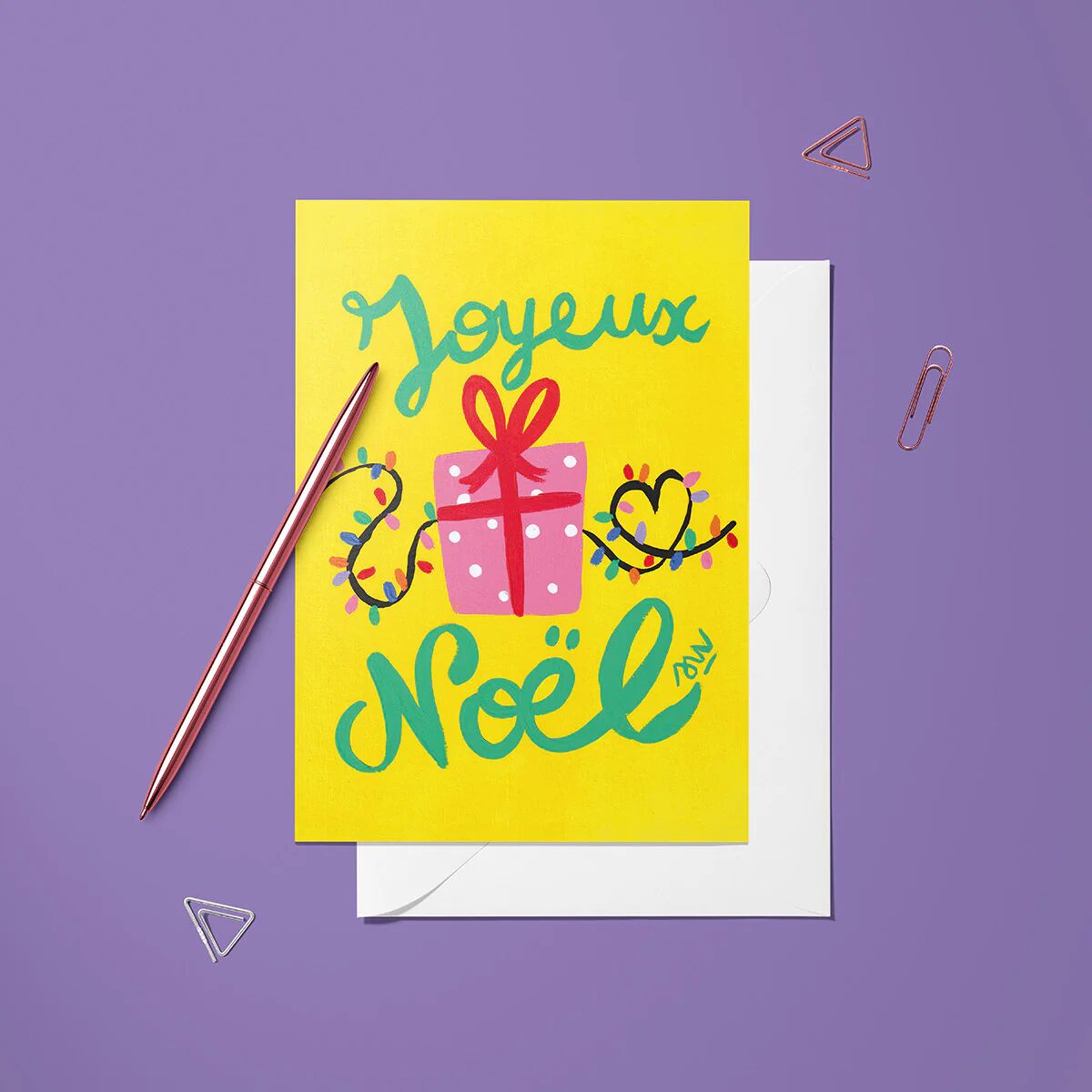 Folded Card – Christmas Gift Package