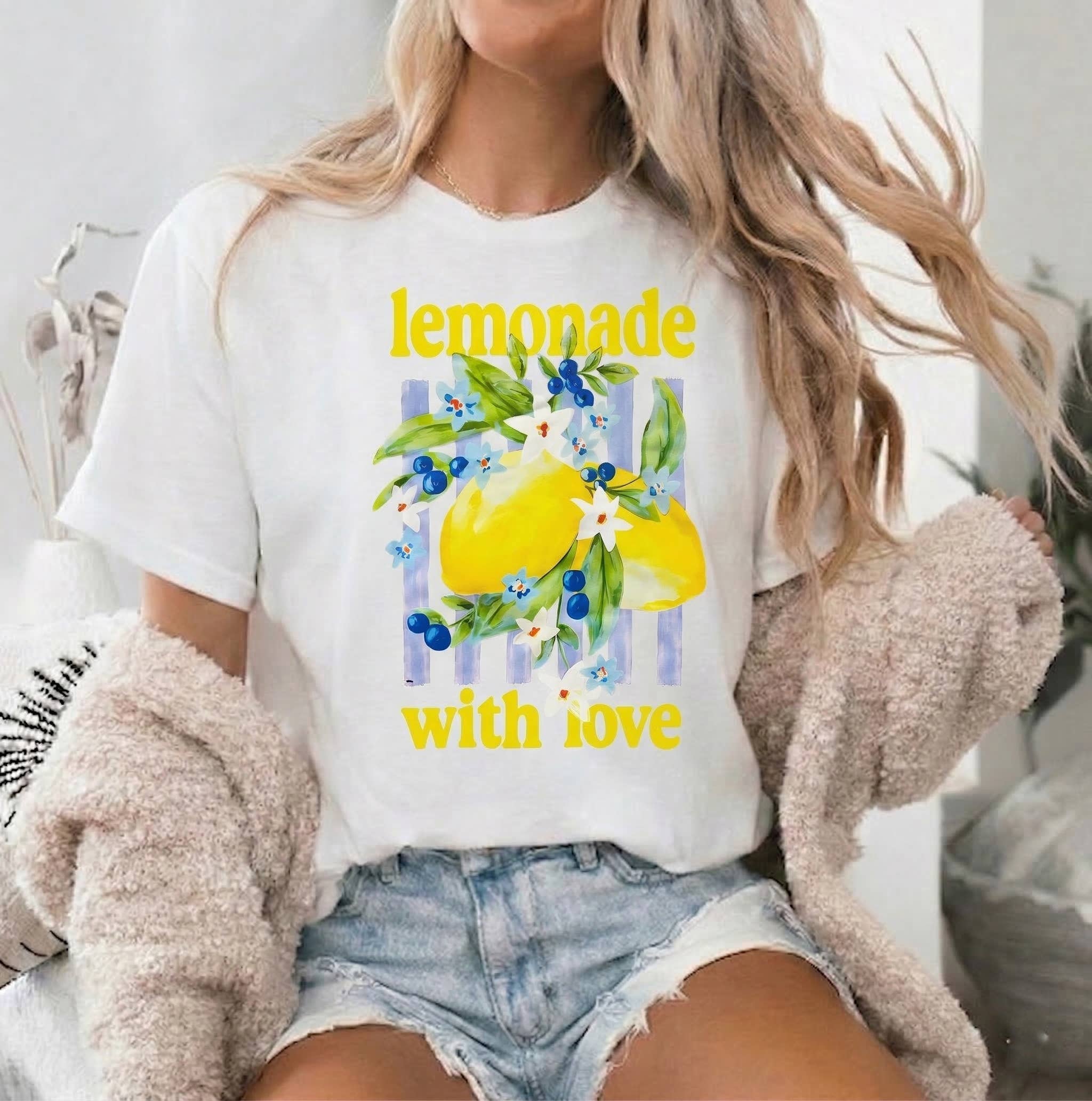 Printed oversized T-shirt - 100% Cotton - 2206-82