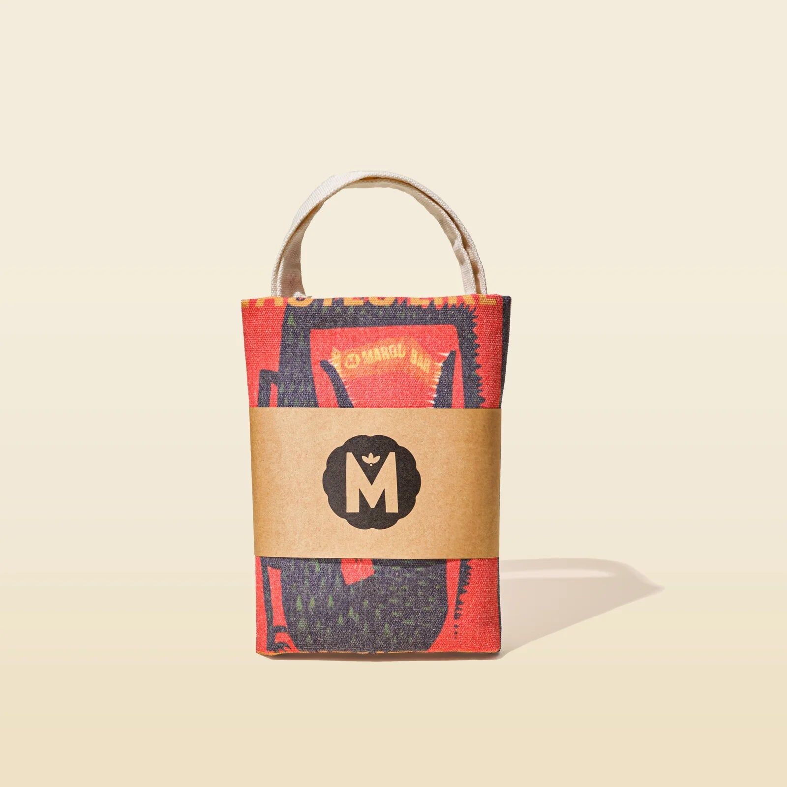 Crocodile-patterned canvas bag - Marou Bar Edition