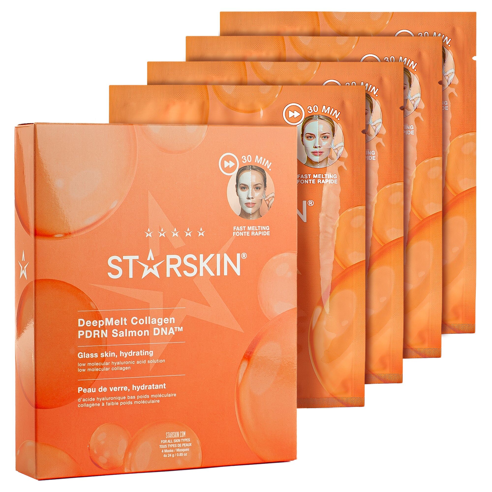DeepMelt Collagen PDRN Hydrogel Face Mask