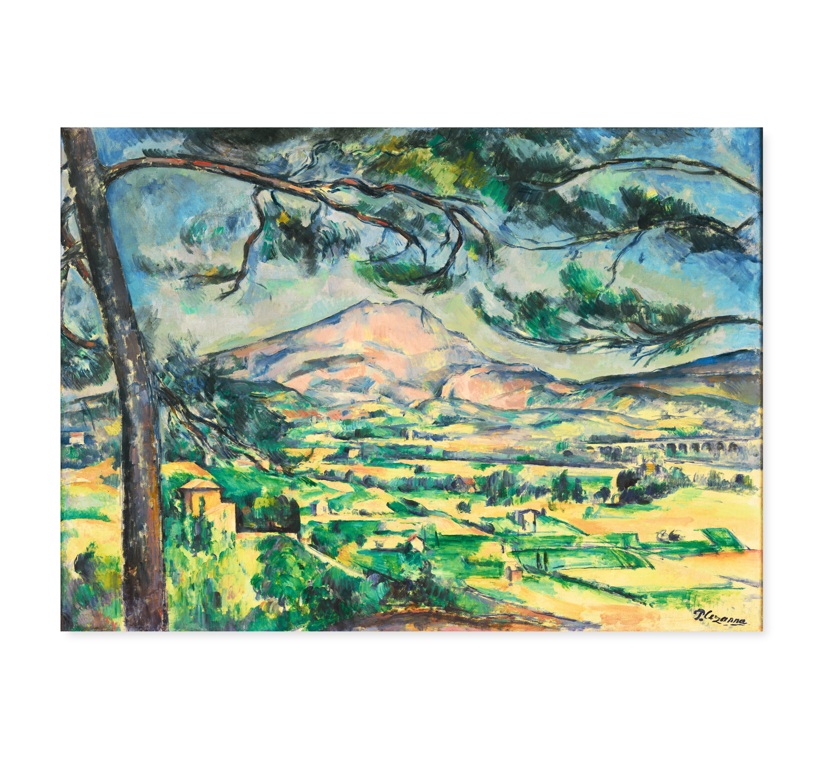 Poster in Tube – Paul Cézanne Mont Sainte-Victoire Kunstdruck – 50×70cm