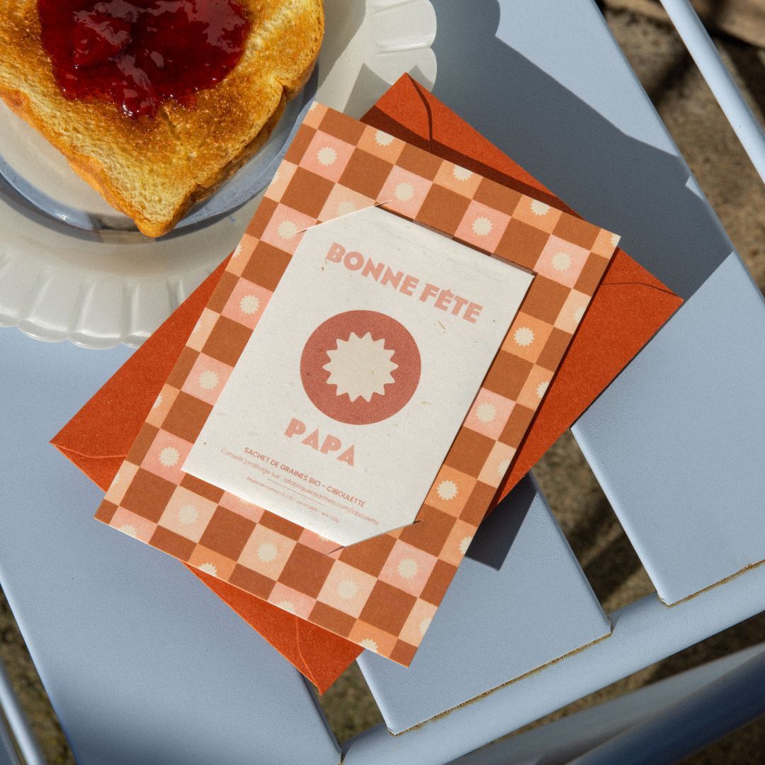 Alles Gute zum Vatertag – Samenkarte