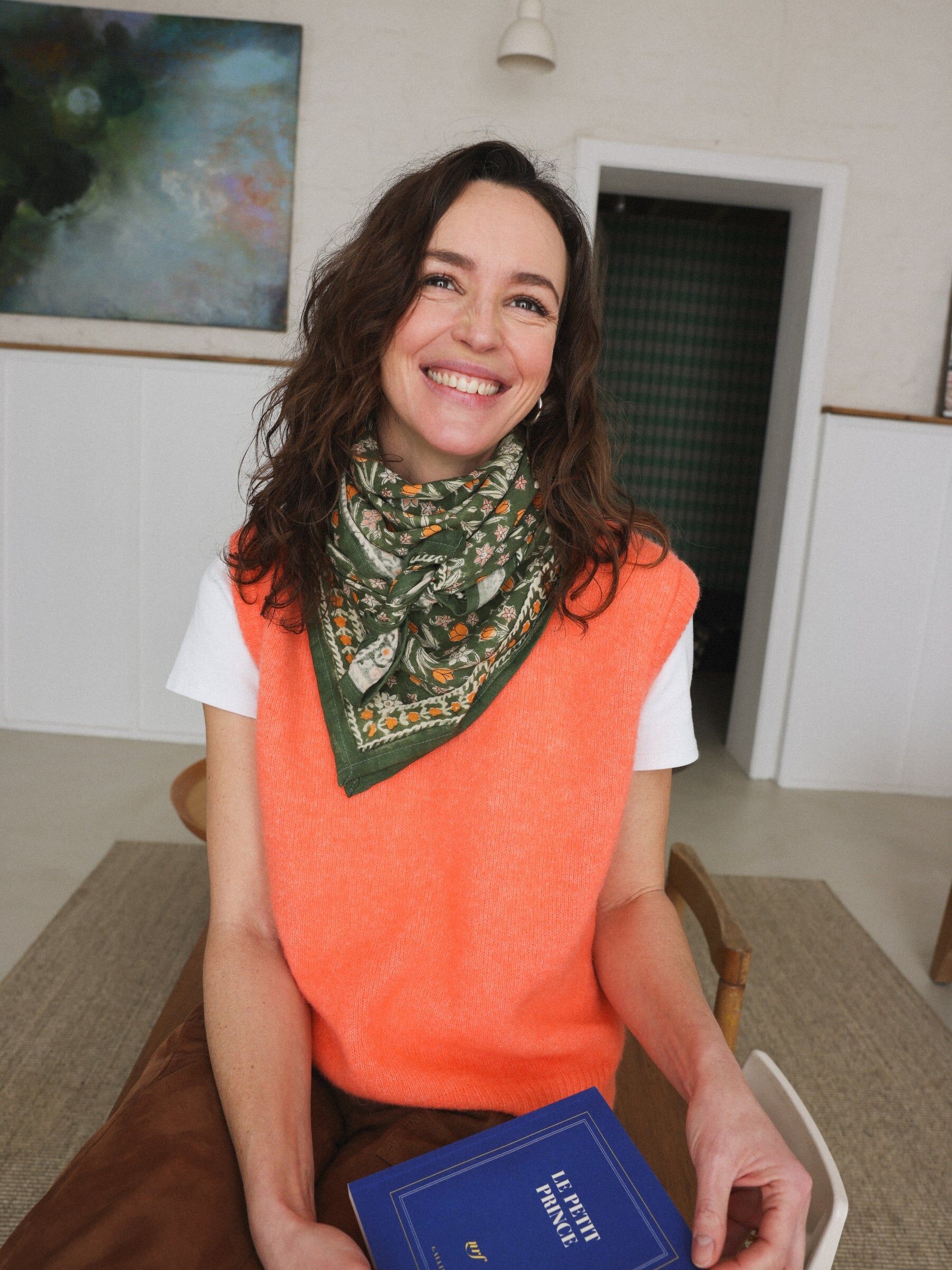 Bombay Green Adult Scarf