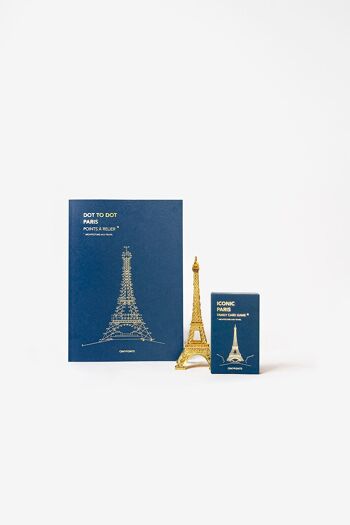 Cahier de points à relier à la découverte de Paris  - JO Paris 2024 8