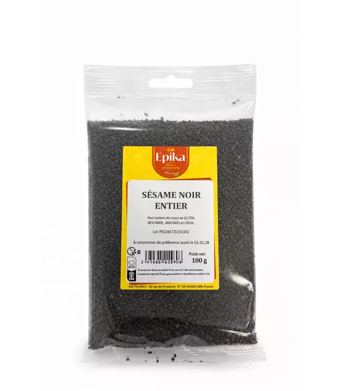 Epika - SESAME NOIR ENTIER - 20x100g