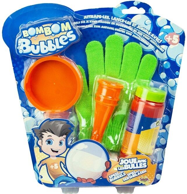 Kit de bulles de savon les bulles rebondissantes gants magiques incluido 25x26cm