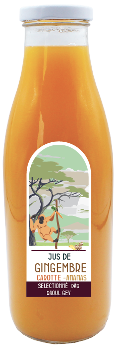 Pineapple, Ginger, and Carrot Juice 75cl
