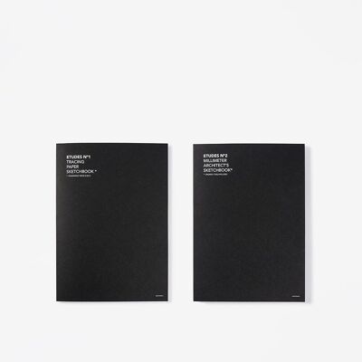 Set of two A4 drawing pads
