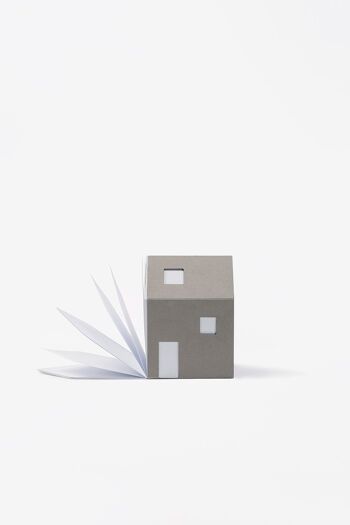 Bloc Notes 4 couleurs Bauhaus en forme de maison aux couleurs de l'été cadeau 8