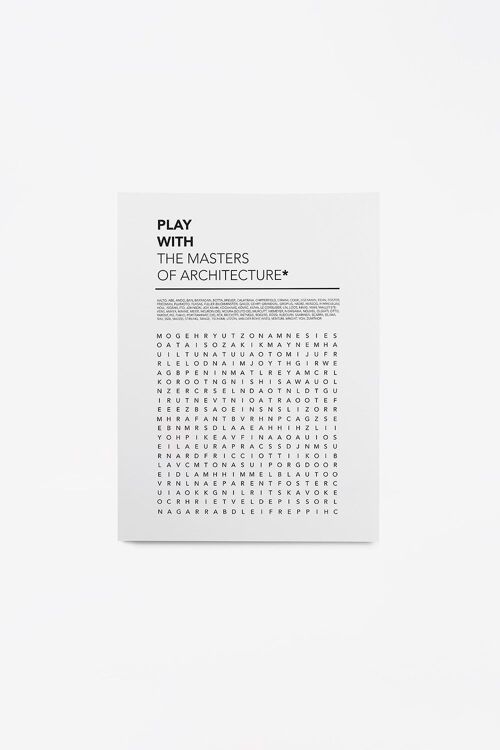 Affiche "Play with Names"