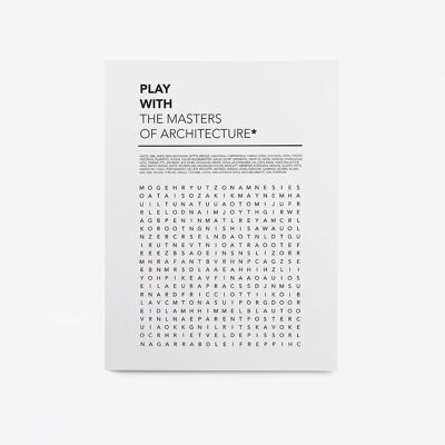 Poster "Play with Names"