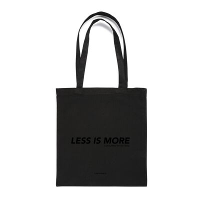 Tote bag "Less is More"
