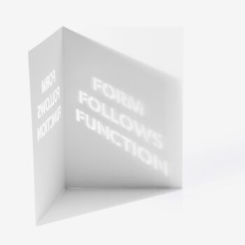 Carte postale "Form follows function" 2