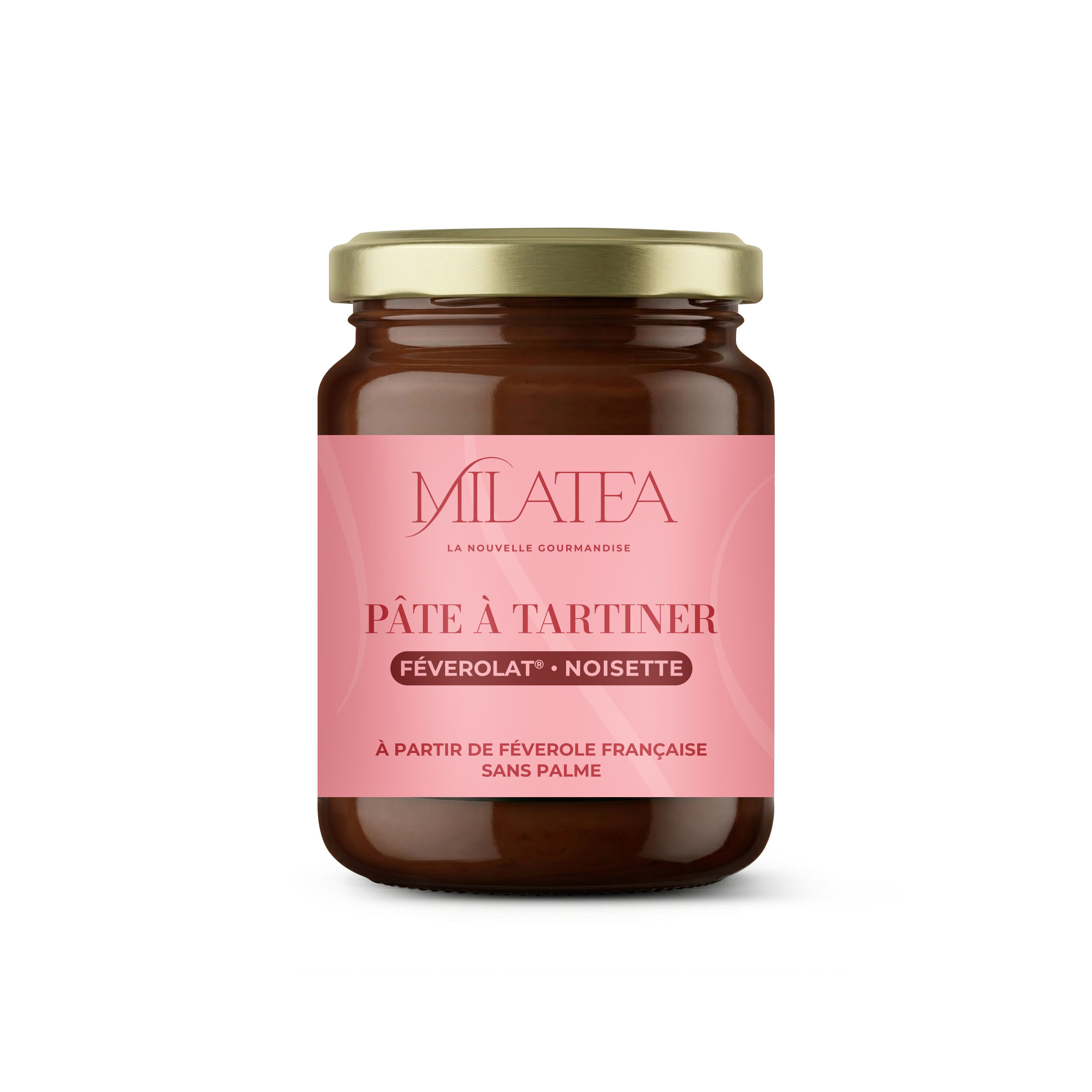 Pâte à tartiner sucrée à la Noisette et au féverolat – 250g