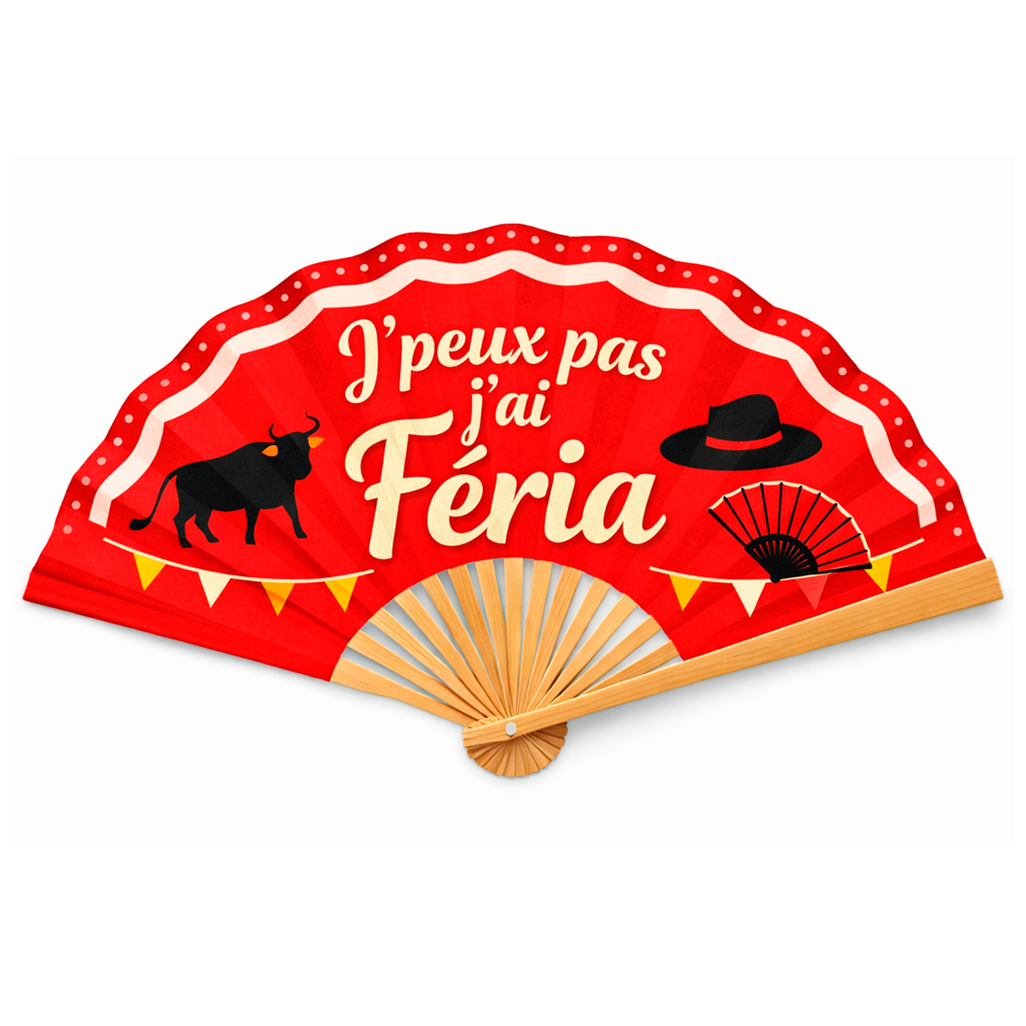 PRÉCOMMANDE – ÉVENTAIL – J'PEUX PAS J'AI FÉRIA – Livraison à partir du 20/05/2026