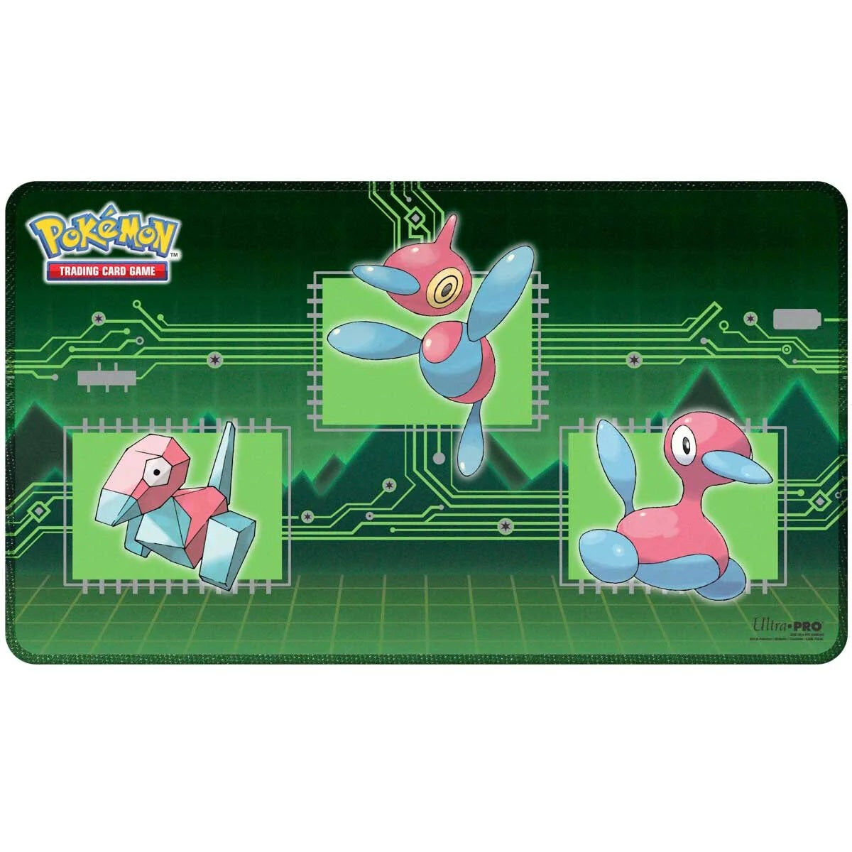 Tapete de juego cosido Porygon Evolutions para Pokémon Ultra Pro