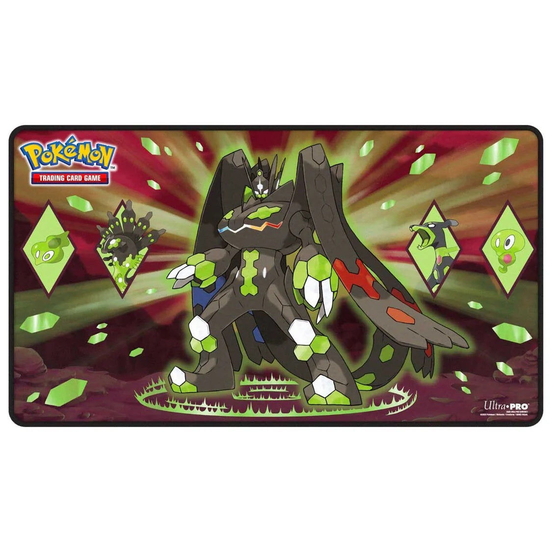 Tapete de juego Ultra Pro con lámina del Pokémon legendario Zygarde