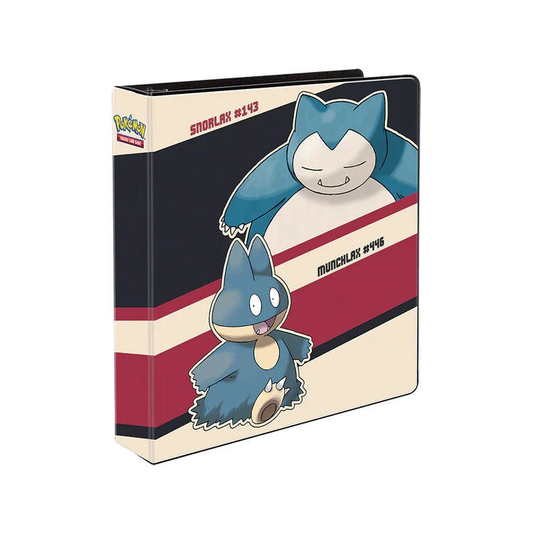 Álbum de 2" de Snorlax y Munchlax para Pokémon Ultra Pro