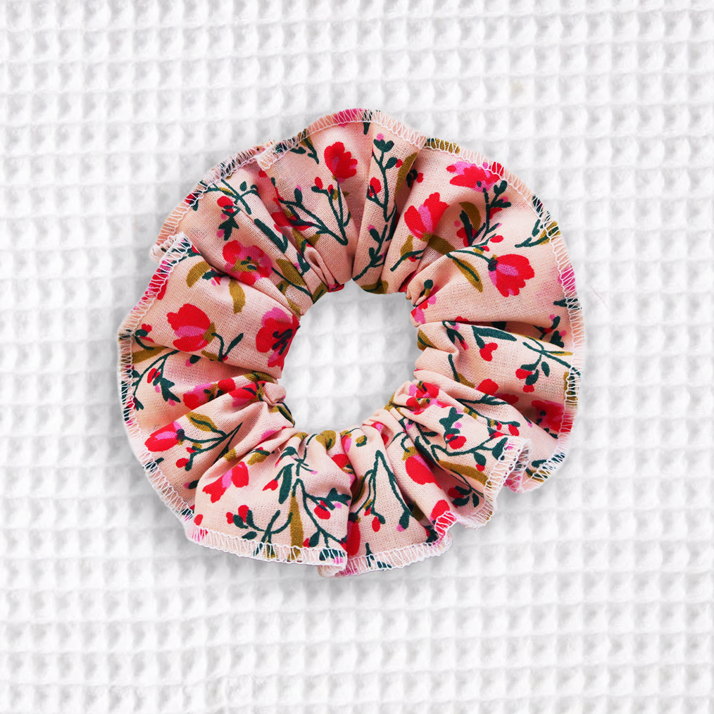 Cotton scrunchie - VANDA - Les Beaux Jours Collection
