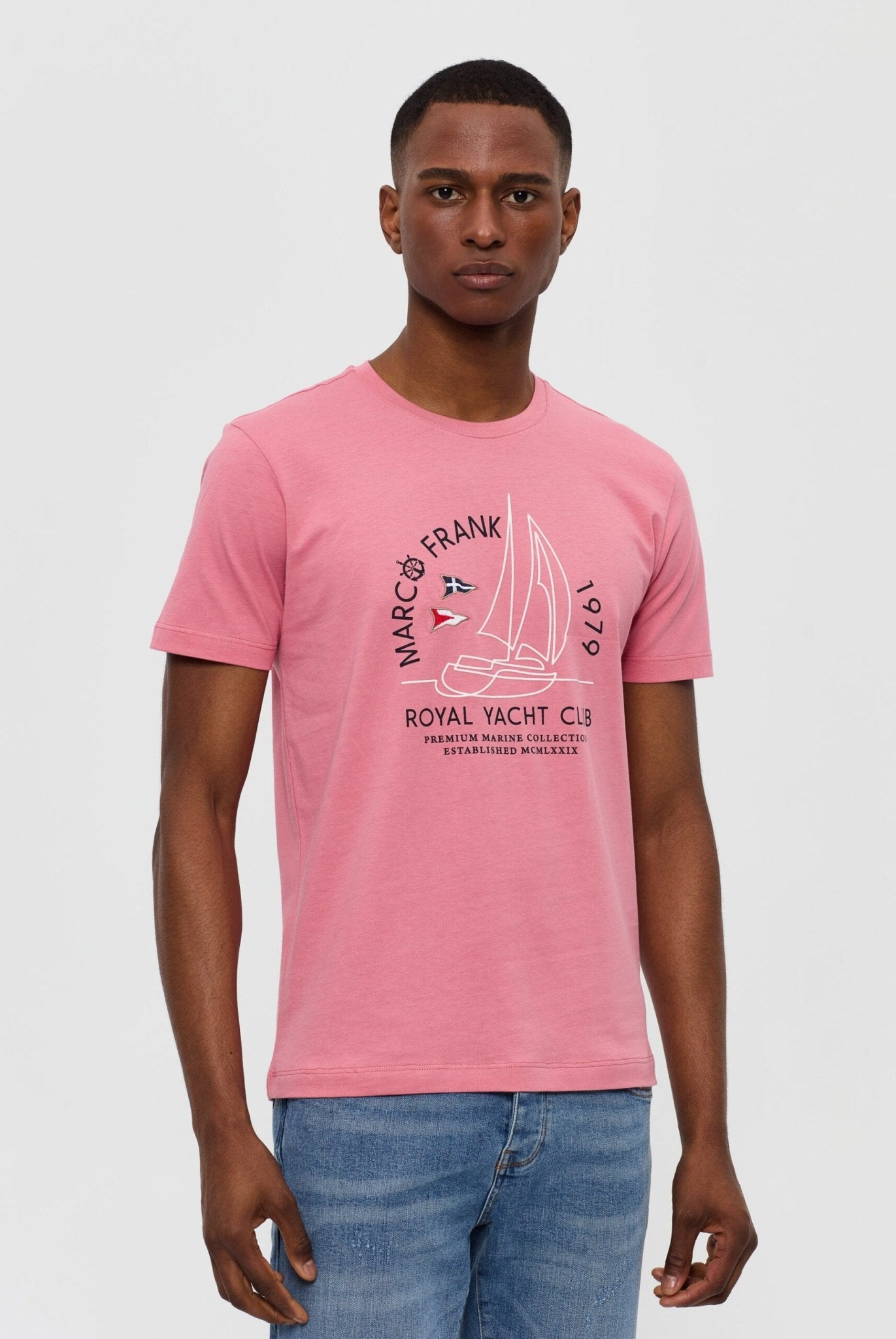 Alphonse: Camiseta con estampado náutico