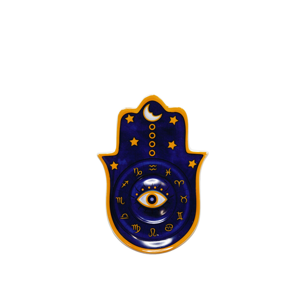 Midnight blue hand cup 16.7 x 10.5 x 1.5cm