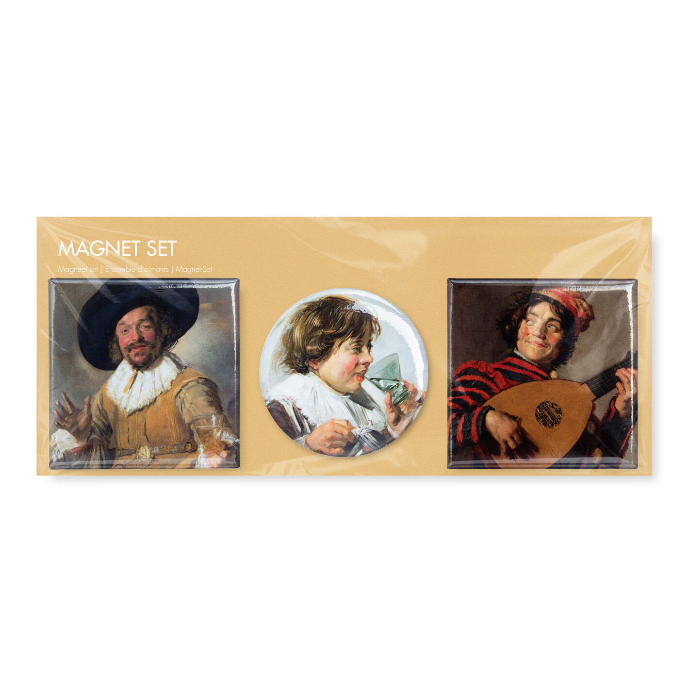 Ensemble d'aimants pour réfrigérateur - Frans Hals - 3 pièces