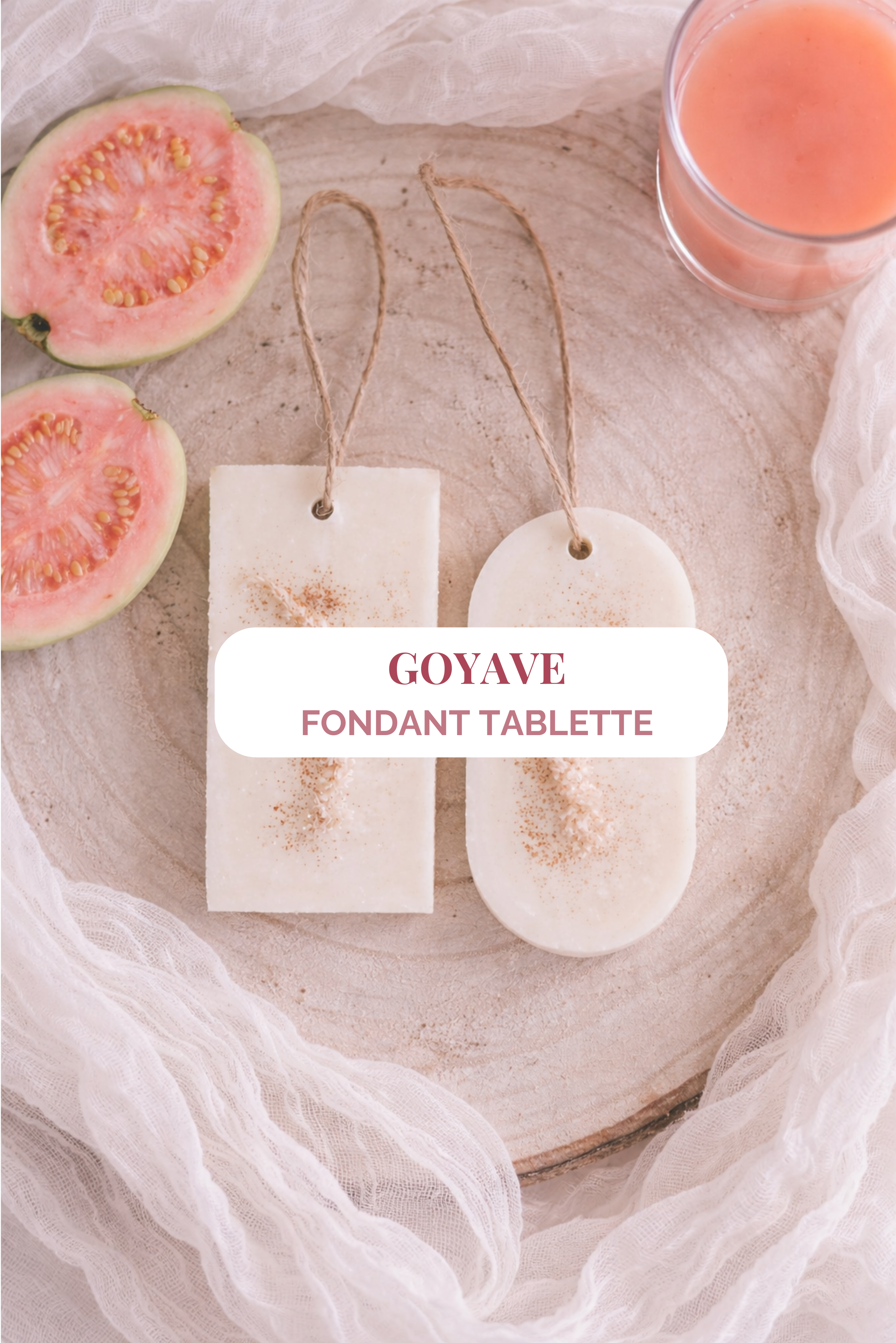 Guava scented wax tablet